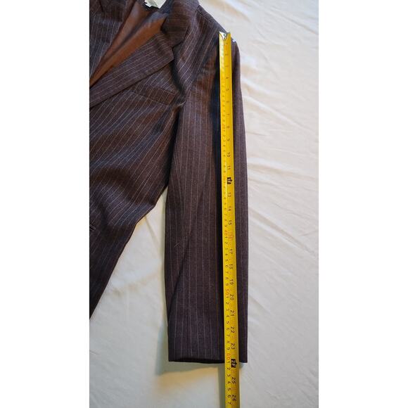 Vintage 1950s Tailored by Handmacher Wool Skirt Suit Set Size 14 USA - Picture 13 of 16